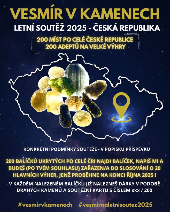 🆅🅴🆂🅼🅸🆁 🆅 🅺🅰🅼🅴🅽🅴🅲🅷 🌴LETNÍ SOUTĚŽ 𝟚𝟘𝟚𝟝🌴 🇨🇿 ČESKÁ ⓇⒺⓅⓊⒷⓁⒾⓀⒶ 🇨🇿 2️⃣0️⃣0️⃣ MÍST PO CELÉ 🇨🇿 2️⃣0️⃣0️⃣ ADEPTŮ NA VELKÉ VÝHRY...